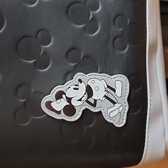 Disney Skinnydip London Steamboat Willie (Mickey) Faux Leather Backpack - NWT - Picture 3 of 7